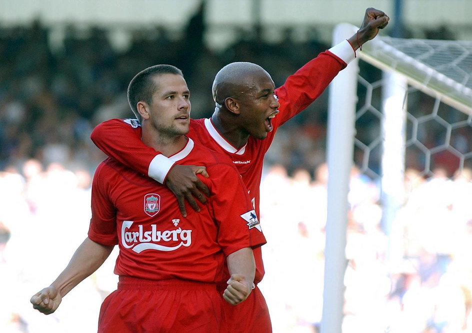 Michael Owen i El-Hadji Diouf