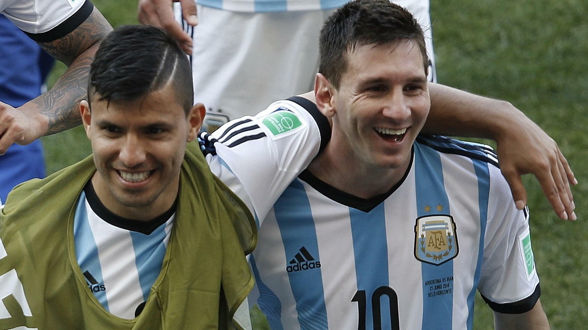 Sergio Aguero i Lionel Messi