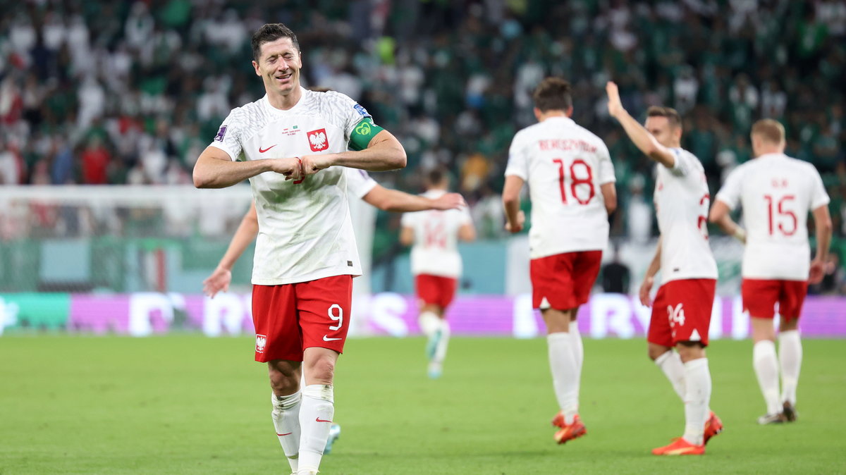 Robert Lewandowski na mundialu w Katarze