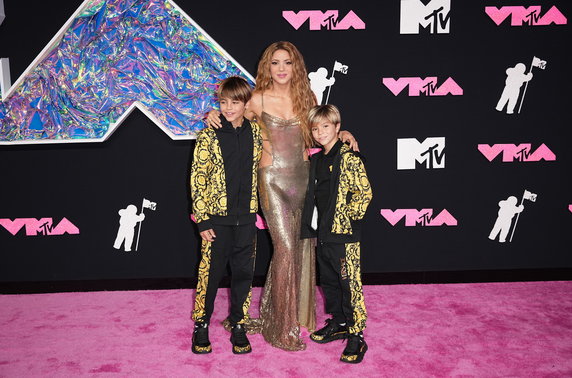 Shakira z synami na gali MTV Video Music Awards