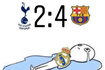 Memy po meczu Tottenham Hotspur - FC Barcelona