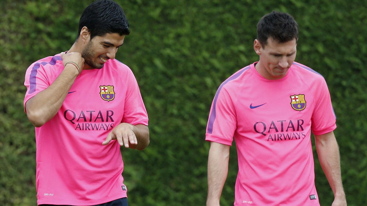 Luis Suarez i Lionel Messi