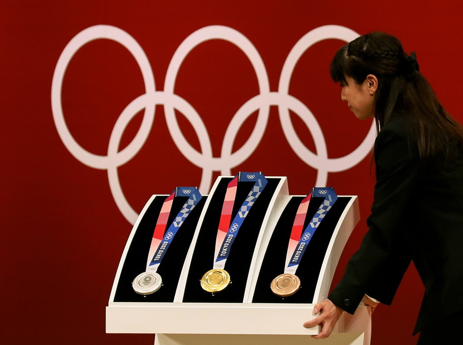 O takie medale powalczą sportowcy w Tokio