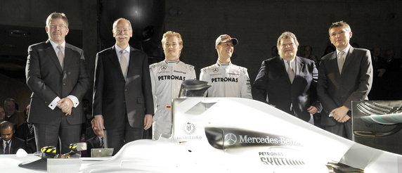 GERMANY FORMULA ONE MERCEDES