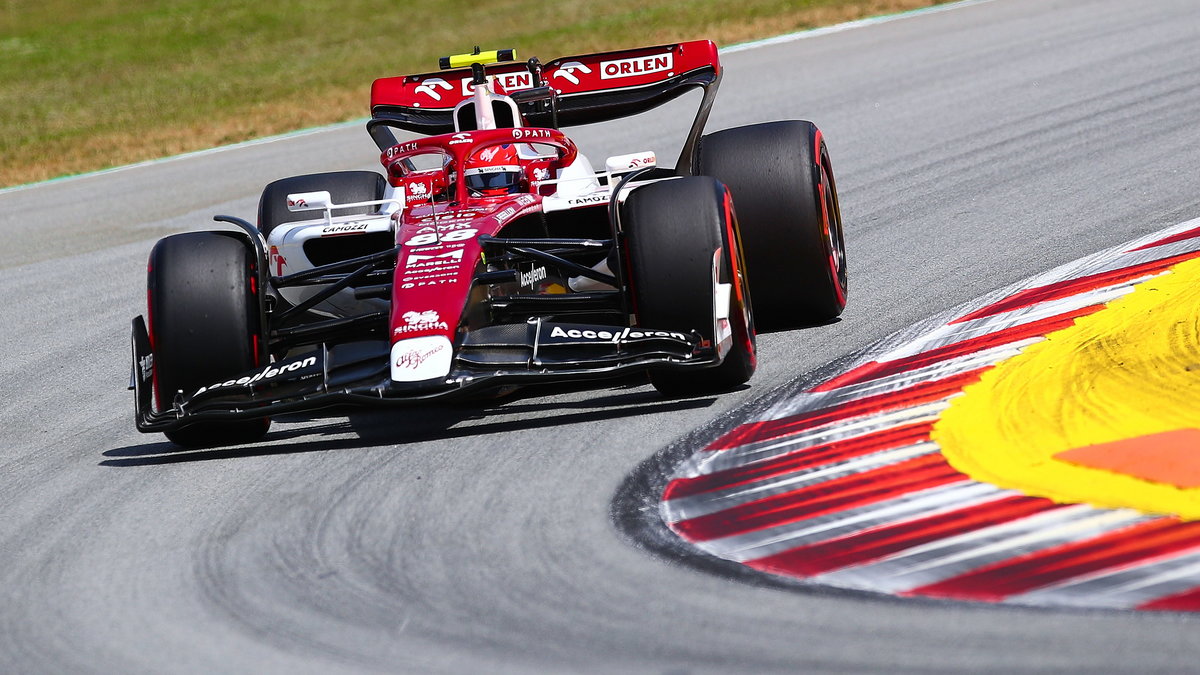 Robert Kubica w barwach Alfa Romeo Racing Orlen