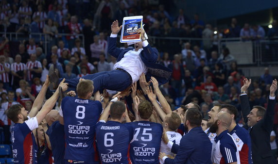 SIATKÓWKA ZAKSA KĘDZIERZYN-KOŹLE MISTRZEM POLSKI (Ferdinando de Giorgi )