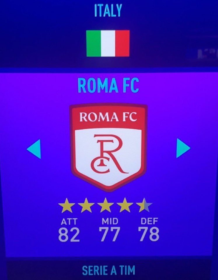 Herb AS Roma z wersji beta gry FIFA 21