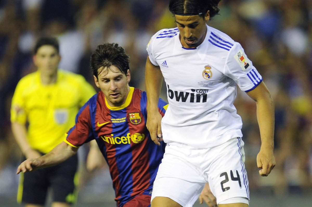 Sami Khedira (P) i Lionel Messi (L)