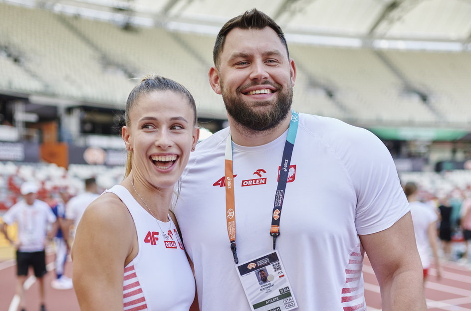 Natalia Kaczmarek i Konrad Bukowiecki w Budapeszcie