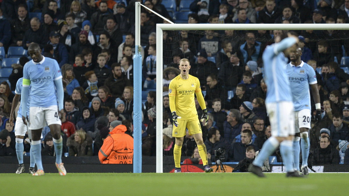 Joe Hart (w środku)