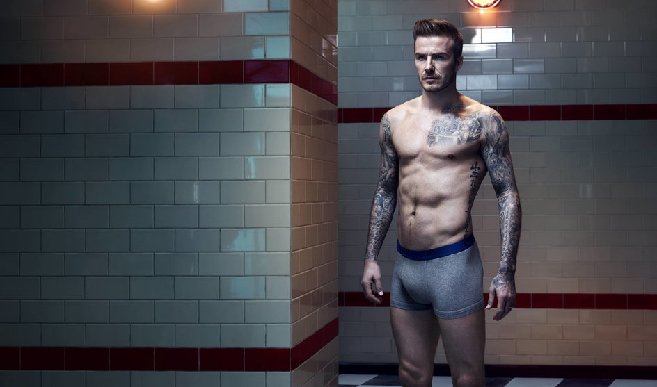 David Beckham w reklamie dla H&M