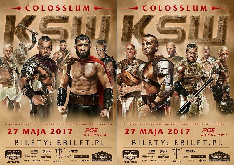 Plakat KSW 39 Colosseum w dwóch odsłonach - Przegląd Sportowy