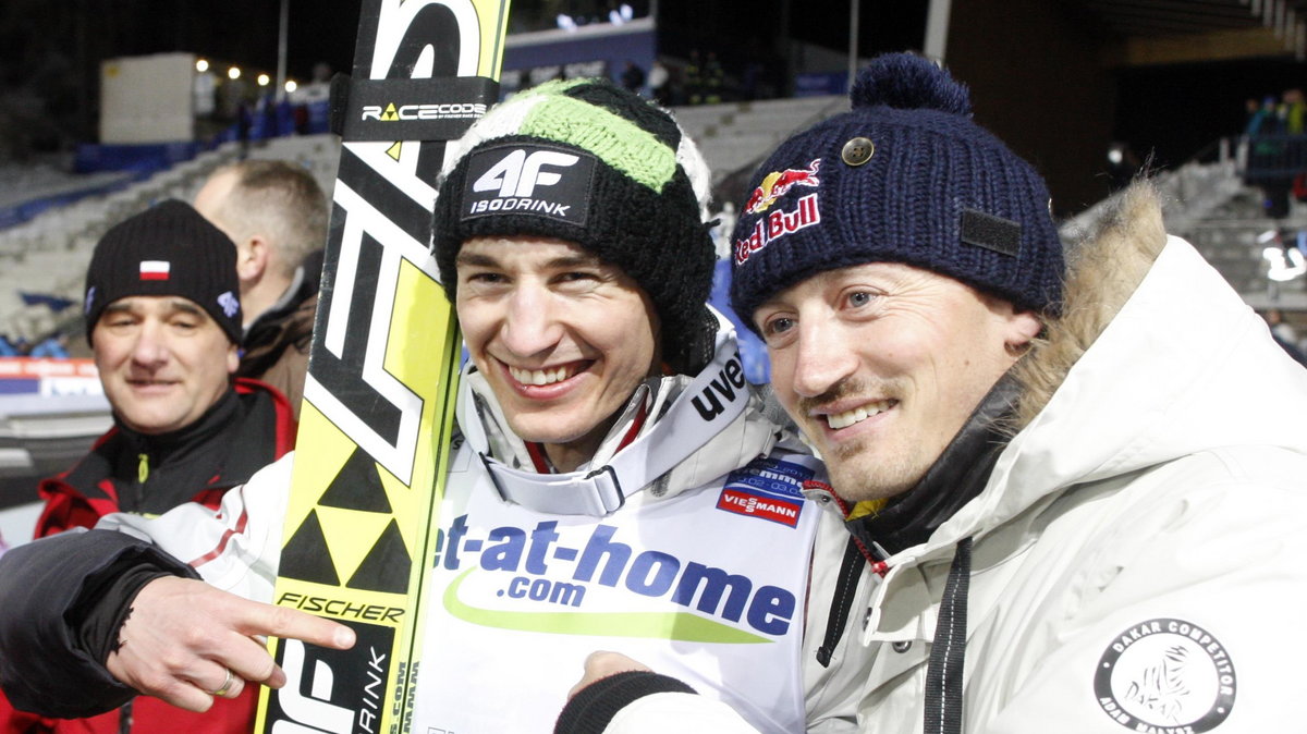 Kamil Stoch i Adam Małysz