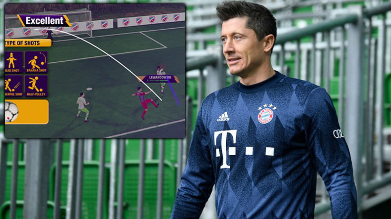 Robert Lewandowski stworzył grę piłkarską