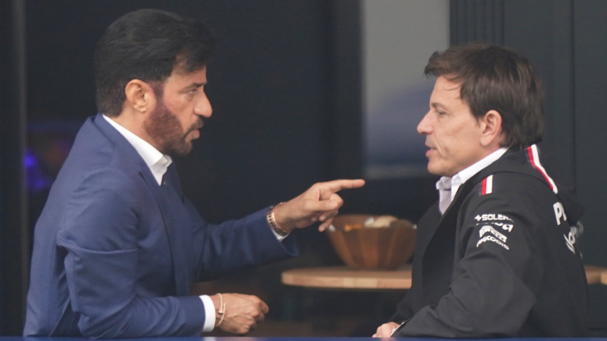 Mohammed Ben Sulayem i Toto Wolff