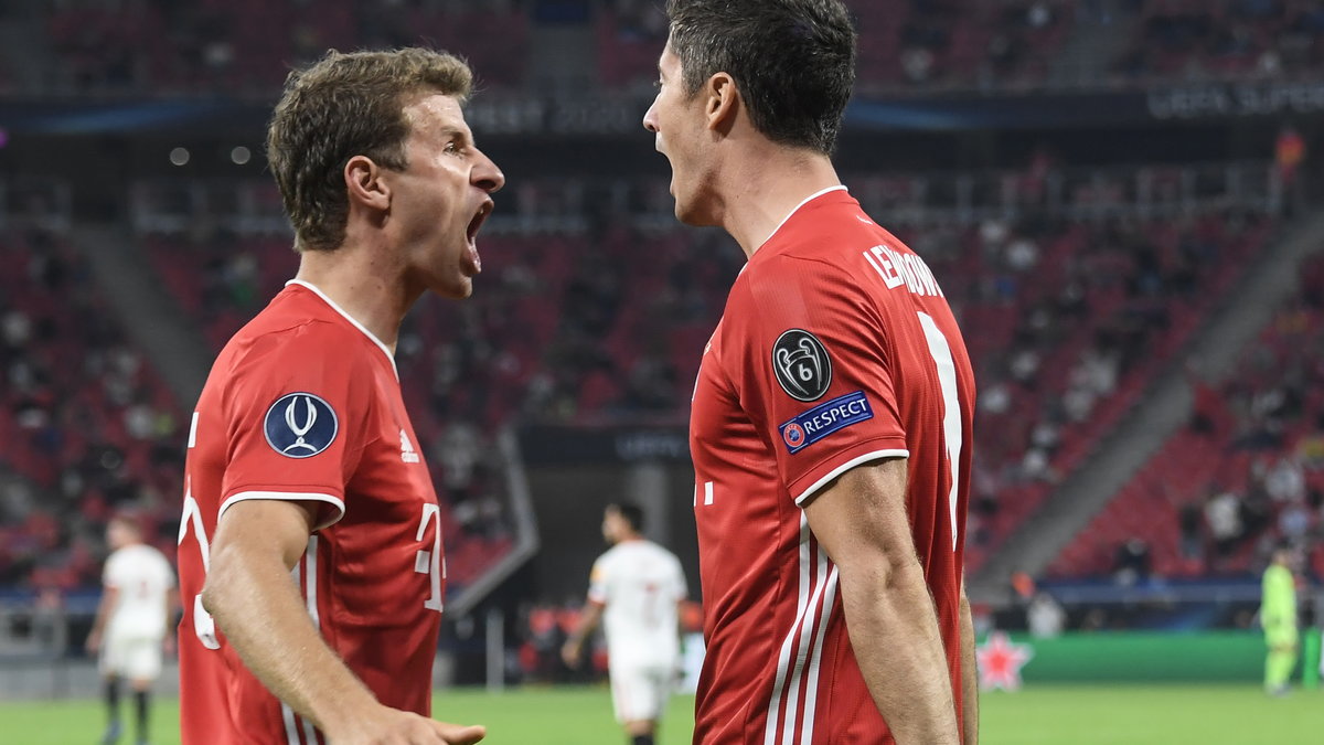 Robert Lewandowski i Thomas Mueller