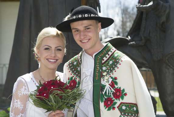 Klemens Murańka z żoną Agnieszką