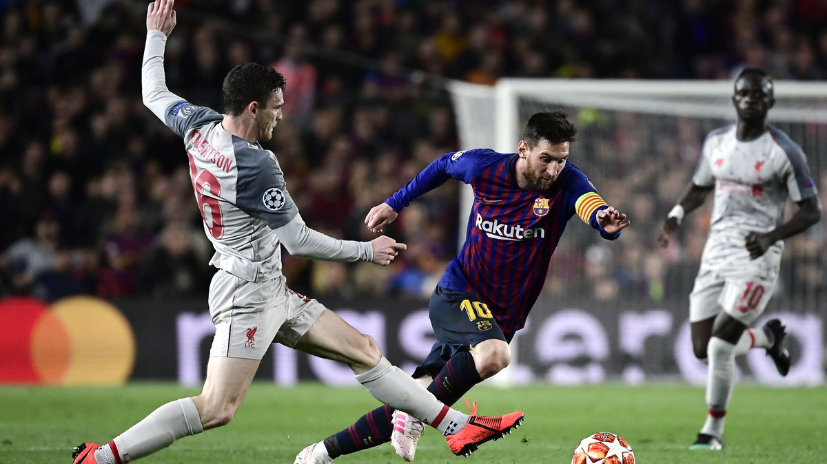 Liverpool – FC Barcelona. Lionel Messi