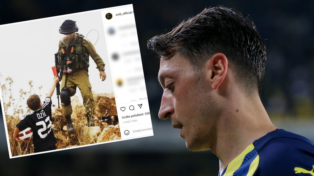 Mesut Oezil odniósł się w mediach społecznościowych do militarnej agresji Rosji na Ukrainę (fot. m10_official/Instagram)