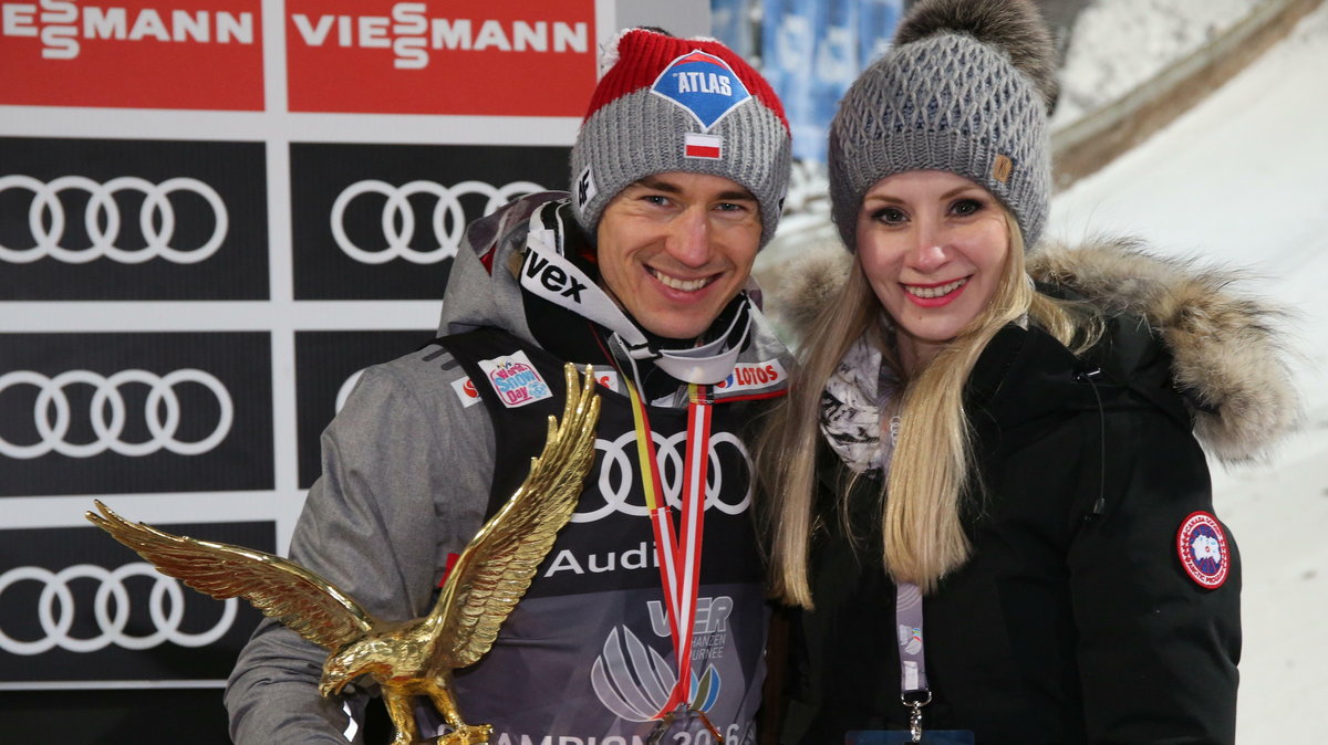 Kamil Stoch i Ewa Bilan-Stoch