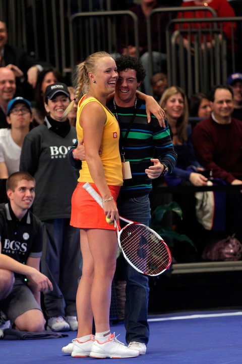 Caroline Wozniacki i Rory McIlroy