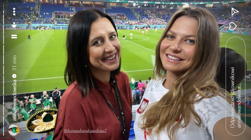 Milena Lewandowska-Miros i Anna Lewandowska