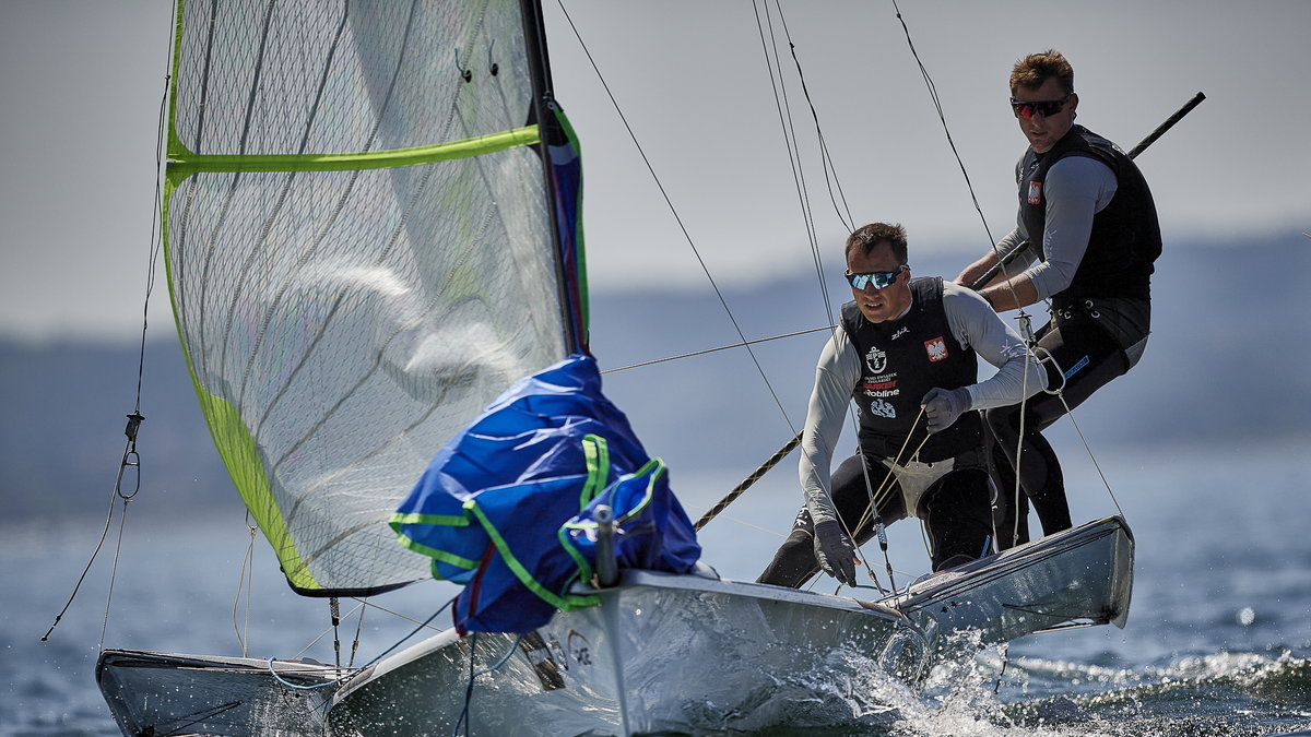 Dominik Buksak i Szymon Wierzbicki zostali mistrzami Polski w olimpijskiej klasie 49er