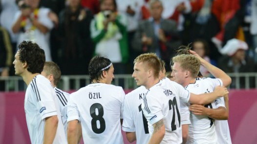 Piłkarze reprezentacji Niemiec, fot. AFP