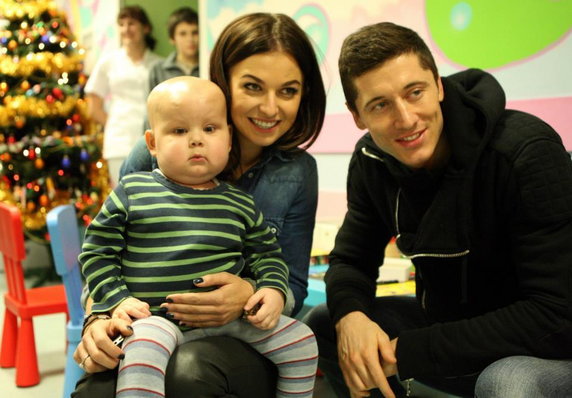 Robert Lewandowski i Anna Stachurska/ fot. Facebook