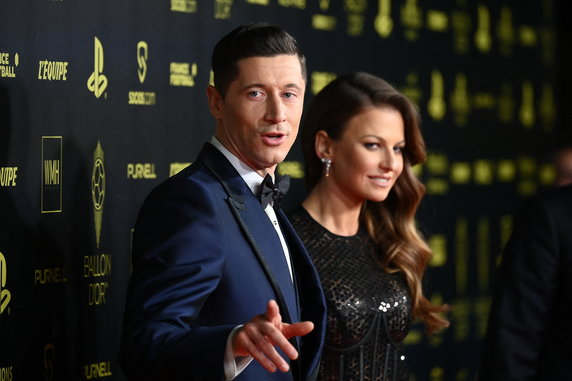 Robert Lewandowski i Anna Lewandowska