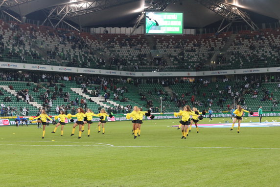 Piękne cheerleaderki Legii Warszawa