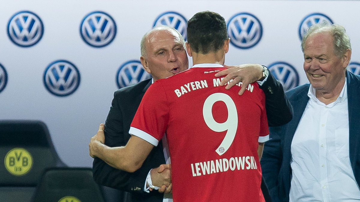 Uli Hoeness i Robert Lewandowski