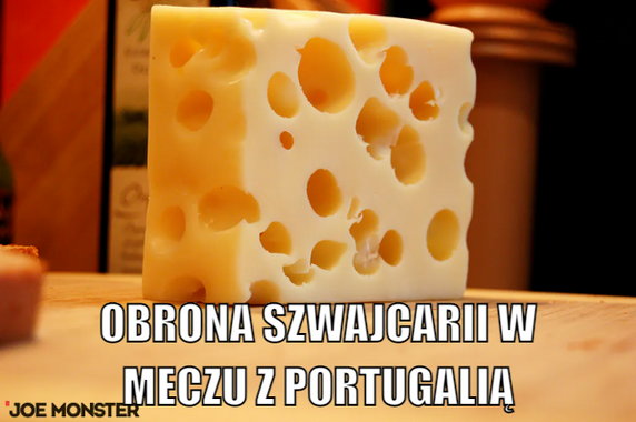 Memy po meczu Portugalia — Szwajcaria