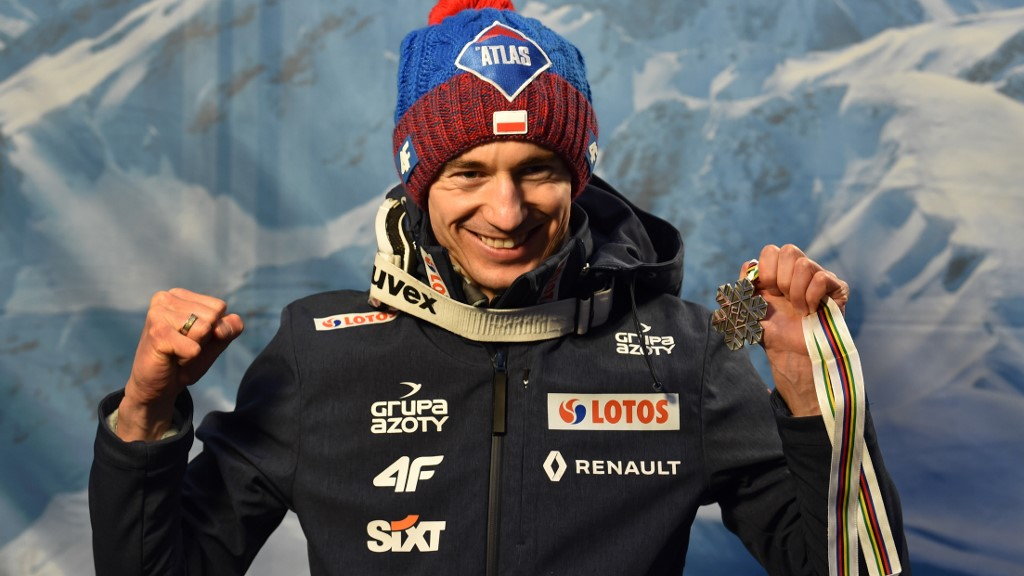 Kamil Stoch z wymarzonym medalem MŚ w lotach