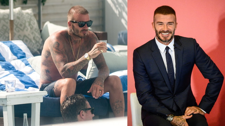 David Beckham - wrzesień 2018