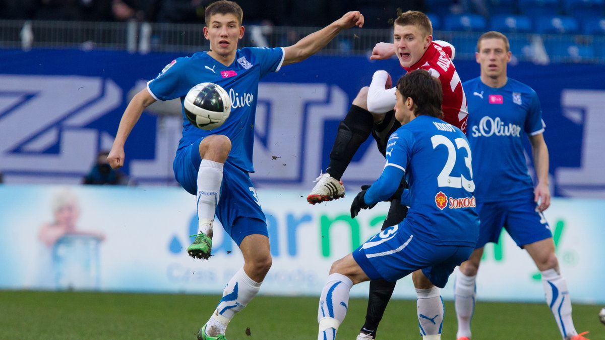 Lech Poznań - Cracovia: porażka gości, widmo spadku zagląda coraz