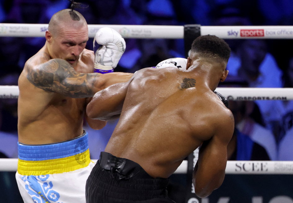 Ołeksandr Usyk i Anthony Joshua w walce o cztery pasy (21 sierpnia 2022 r.)