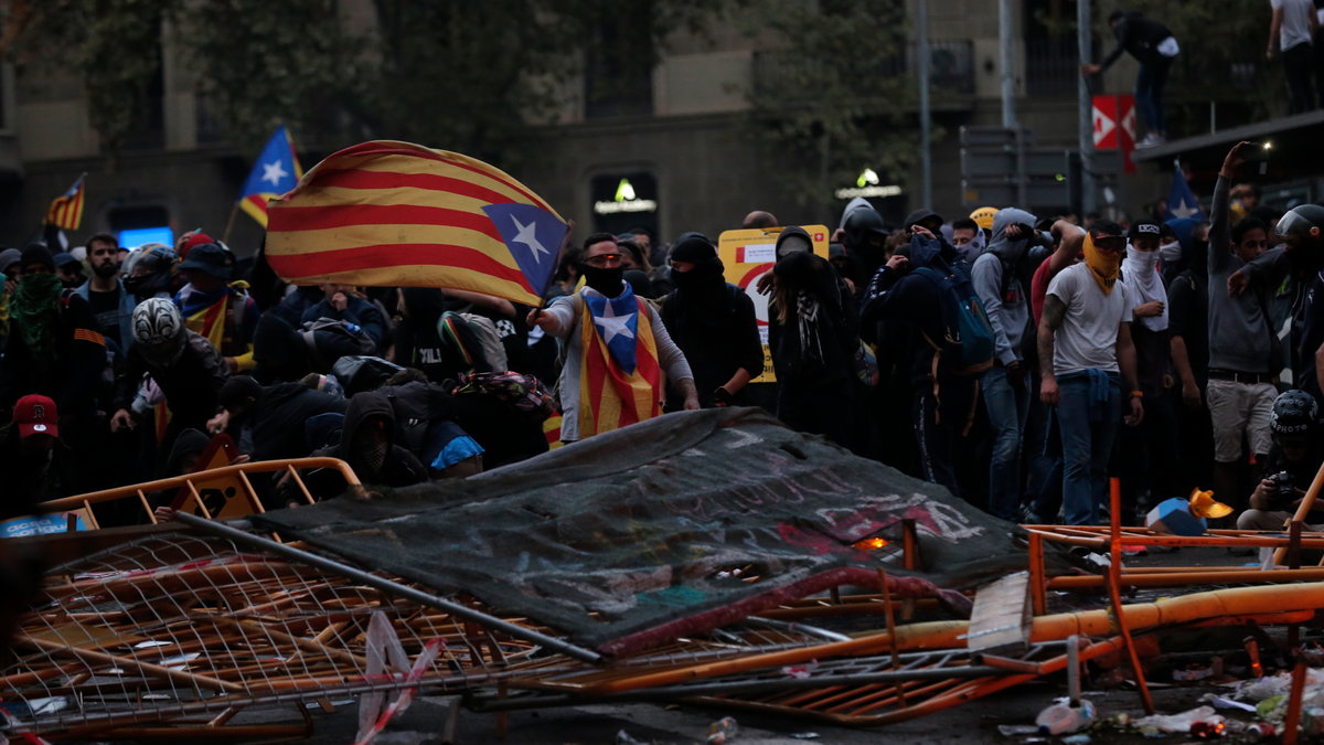 Barcelona zamieszki