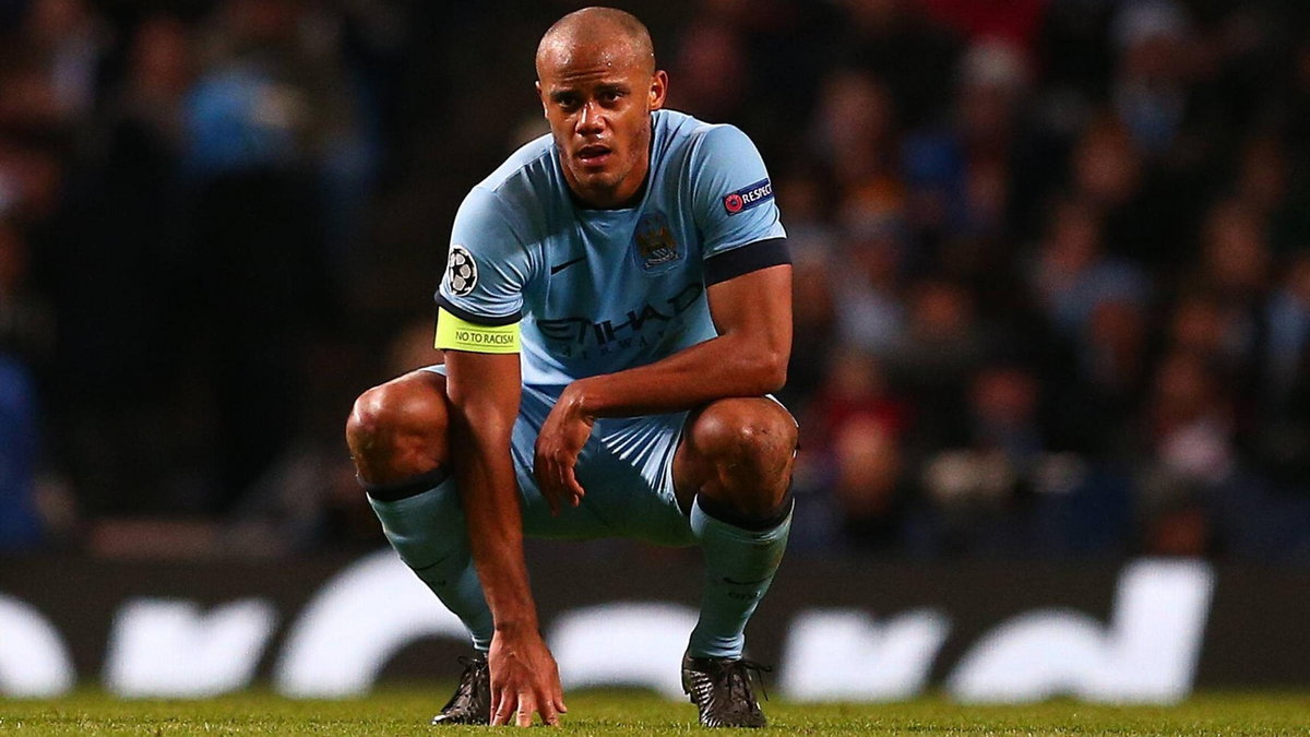 Wątpliwy występ Vincenta Kompany’ego z Manchesterem United