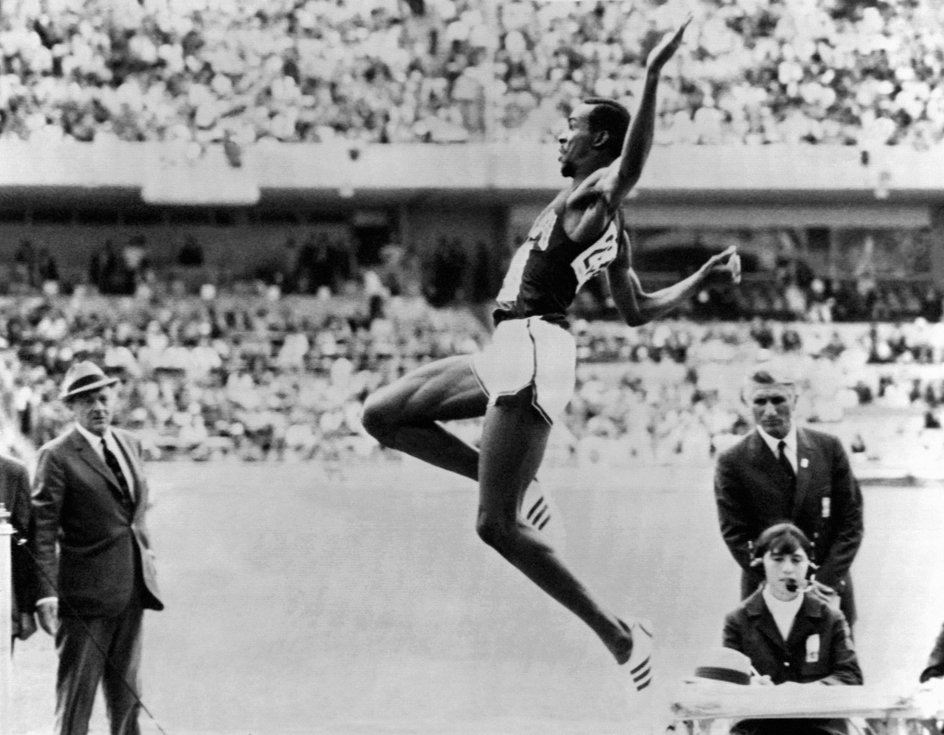 Bob Beamon na Igrzyskach XIX Olimpiady 