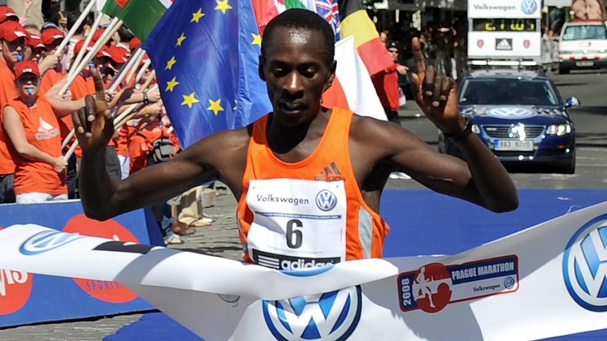 Kenneth Mungara wygrał m.in. maraton w Pradze