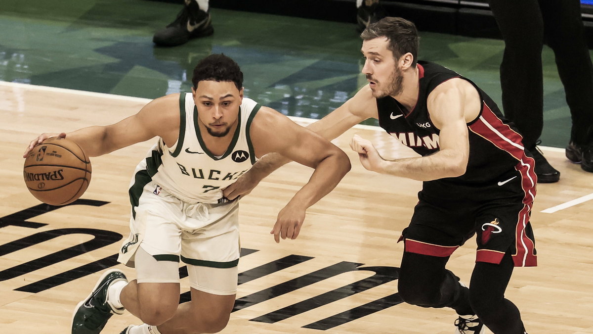 Goran Dragić (Heat), Bryn Forbes (Bucks)