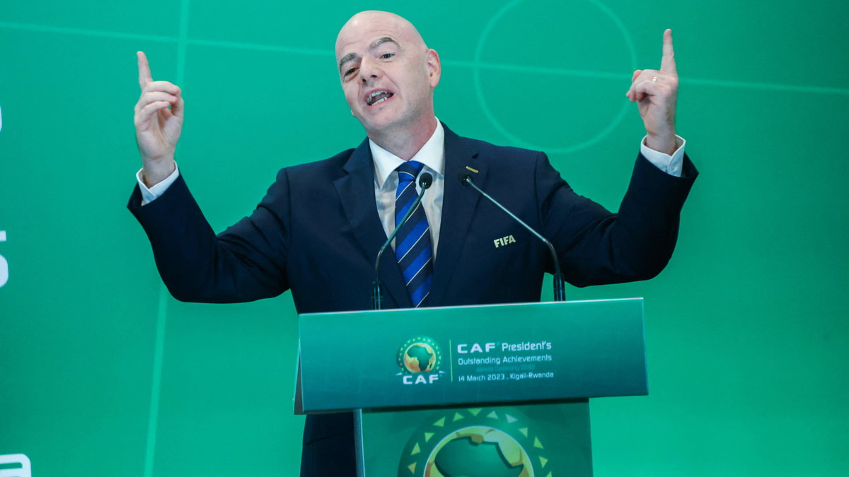 Prezydent FIFA Gianni Infantino