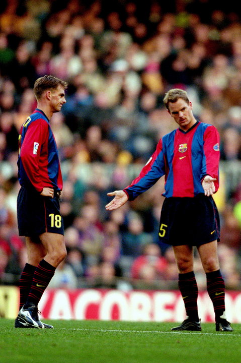 Ronald De Boer i Frank De Boer (zdjęcie z 1999 roku)