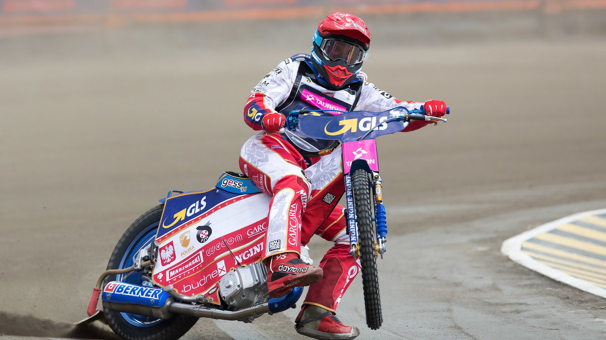 Bartosz Zmarzlik na torze Stadionu Śląskiego