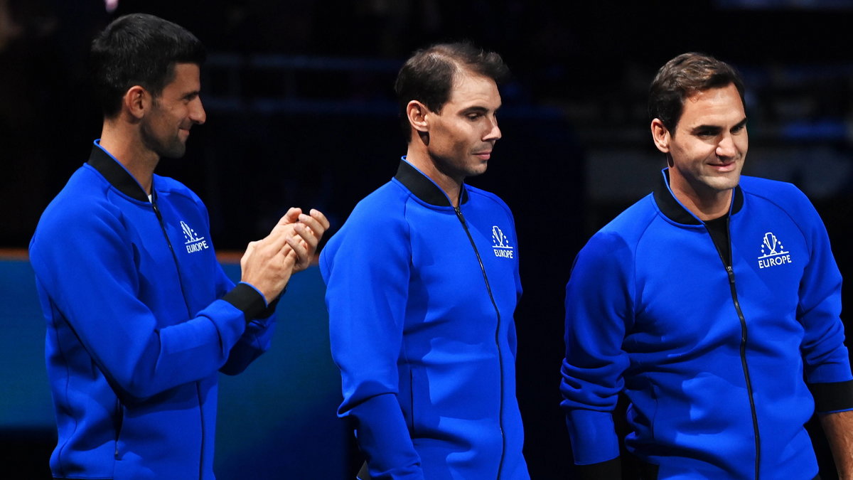 Novak Djoković, Rafael Nadal, Roger Federer