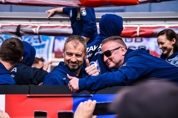 ZAKSA Kędzierzyn-Koźle świętowała z kibicami