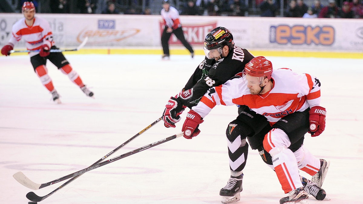 Cracovia Tychy finał ligi hokeja na lodzie 