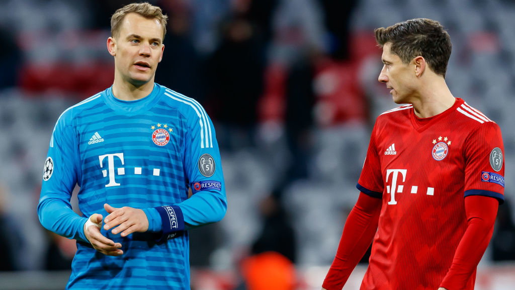 Robert Lewandowski i Manuel Neuer