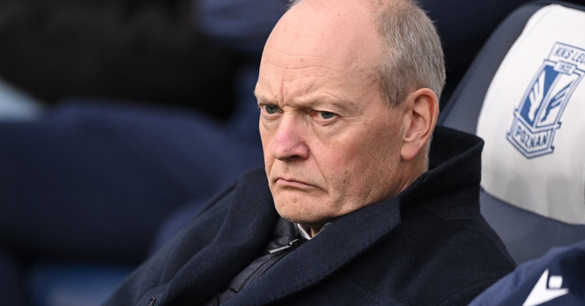 Trener Lecha wściekł się na konferencji prasowej! Poleciały przekleństwa